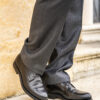 eleganter Herrenschuh schwarz – Bild 4