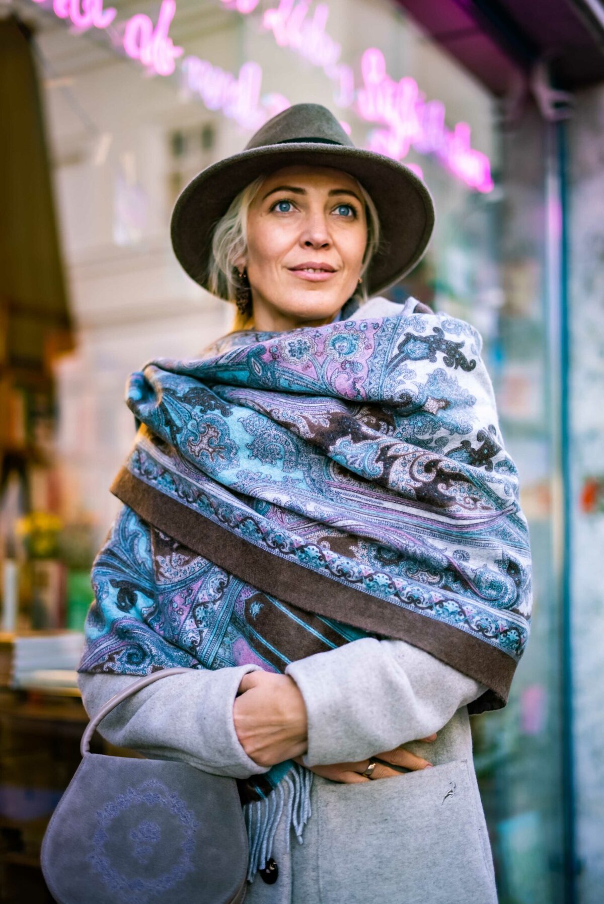 Kaschmirstola Paisley