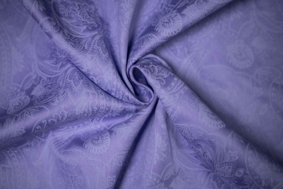Baumwoll-Satin flieder Allover