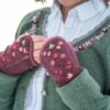 handgestrickte Pulswärmer – Bild 5