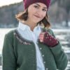 Beanie mit Perlmuster – Bild 2