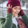 Beanie mit Perlmuster – Bild 4