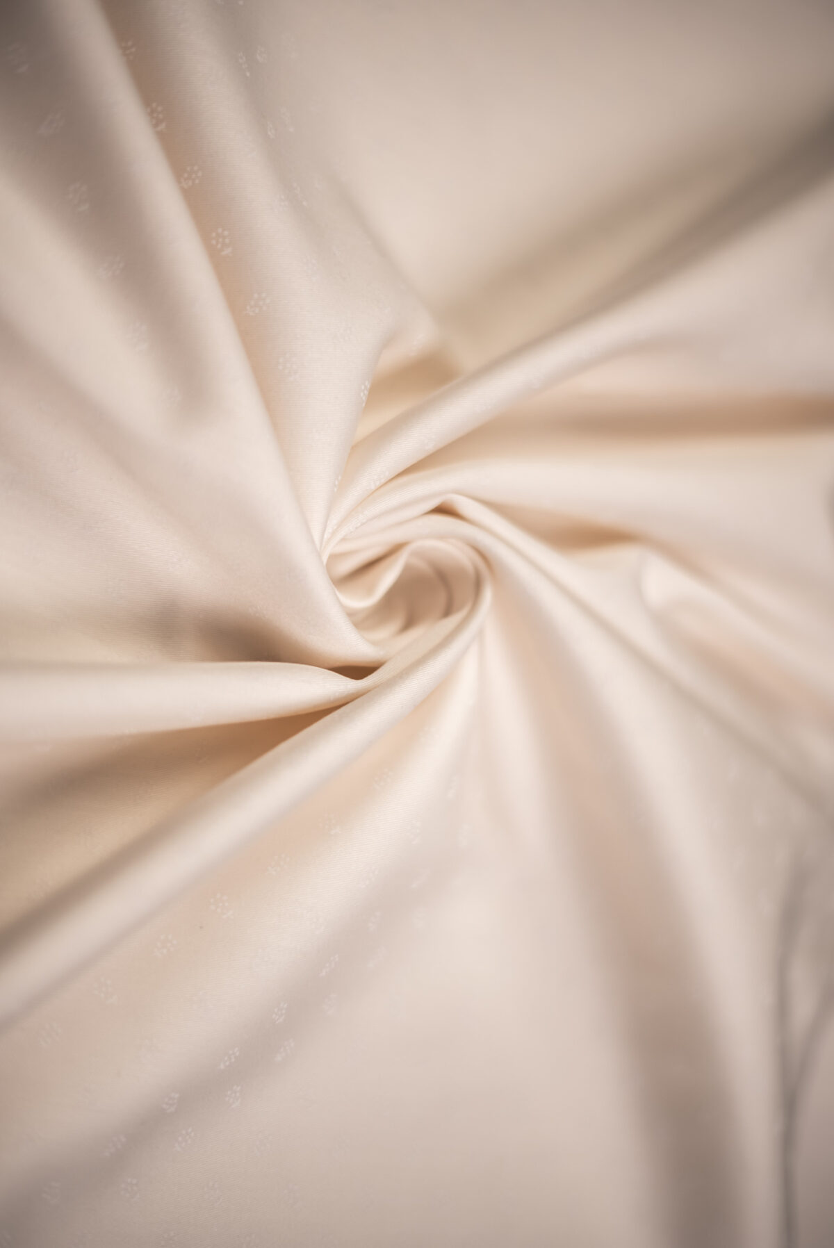 Baumwollsatin creme Modeldruck