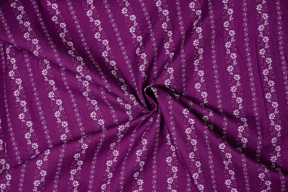 Baumwollstoff beere Modeldruck