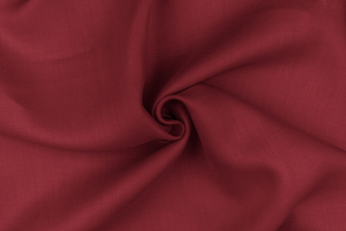 Reinleinen hellrot Uni