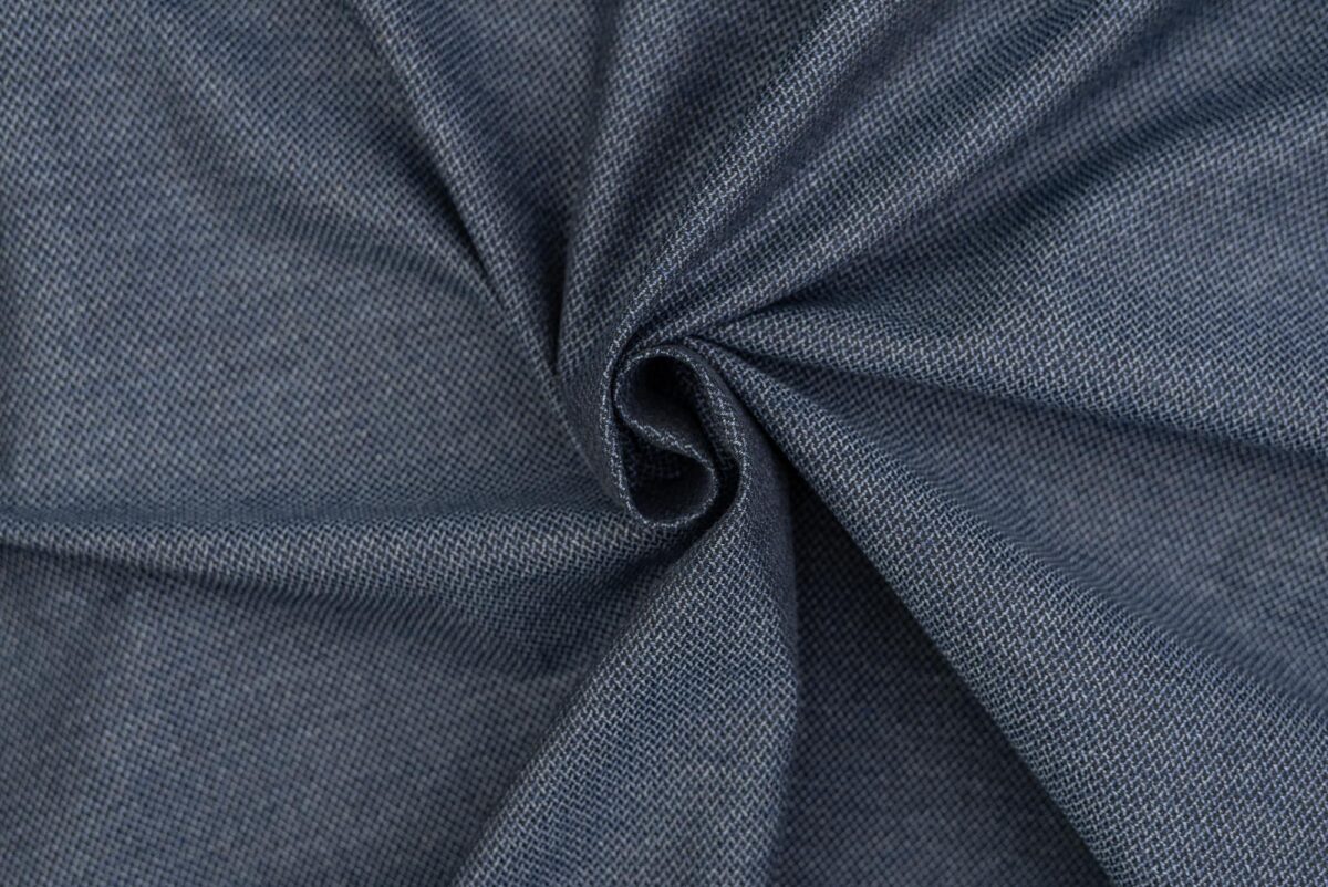 Baumwolle-gewebt blau Allover