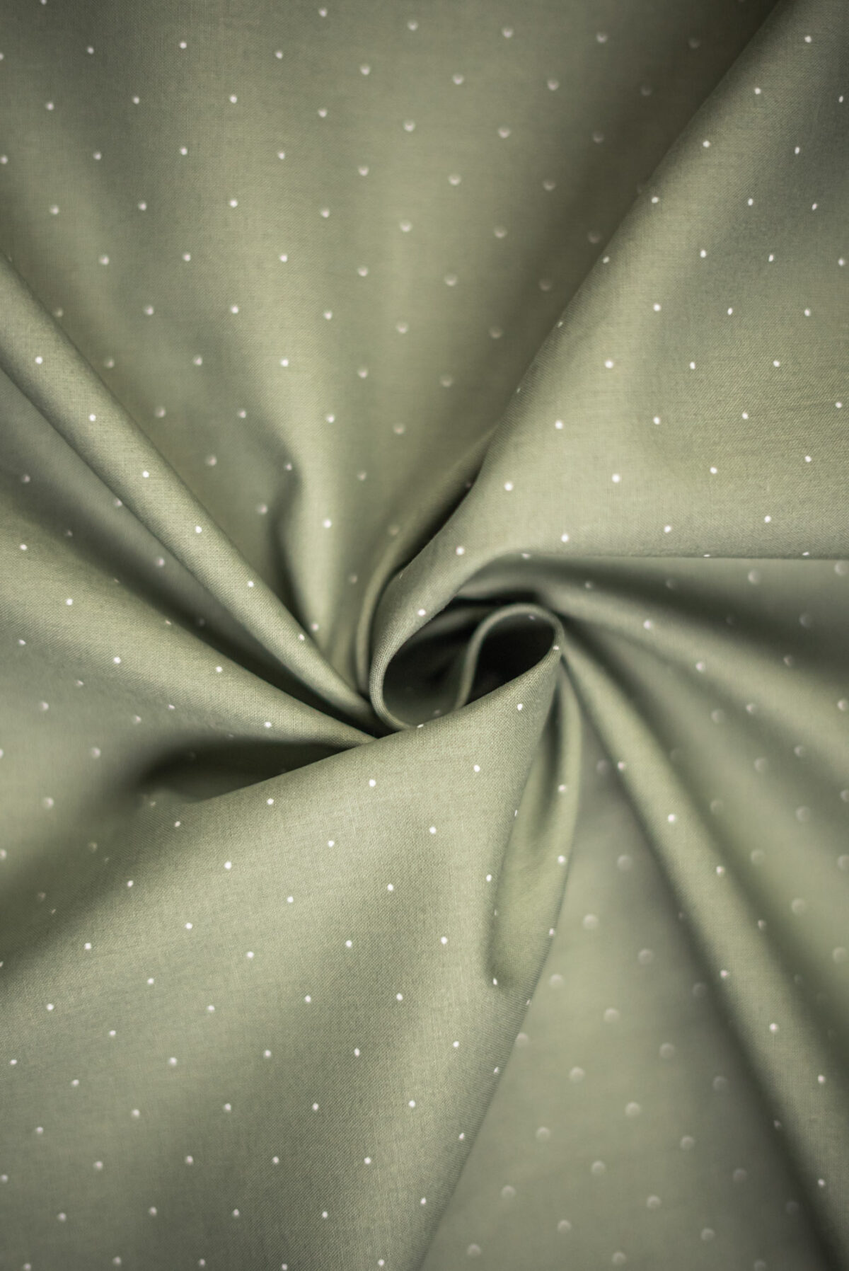 Baumwollstoff eukalyptus Modeldruck