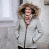 Steppjacke mit Kapuze beige – Bild 2