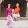 Strickjacke mit Taschen und Druckknöpfen – Bild 2