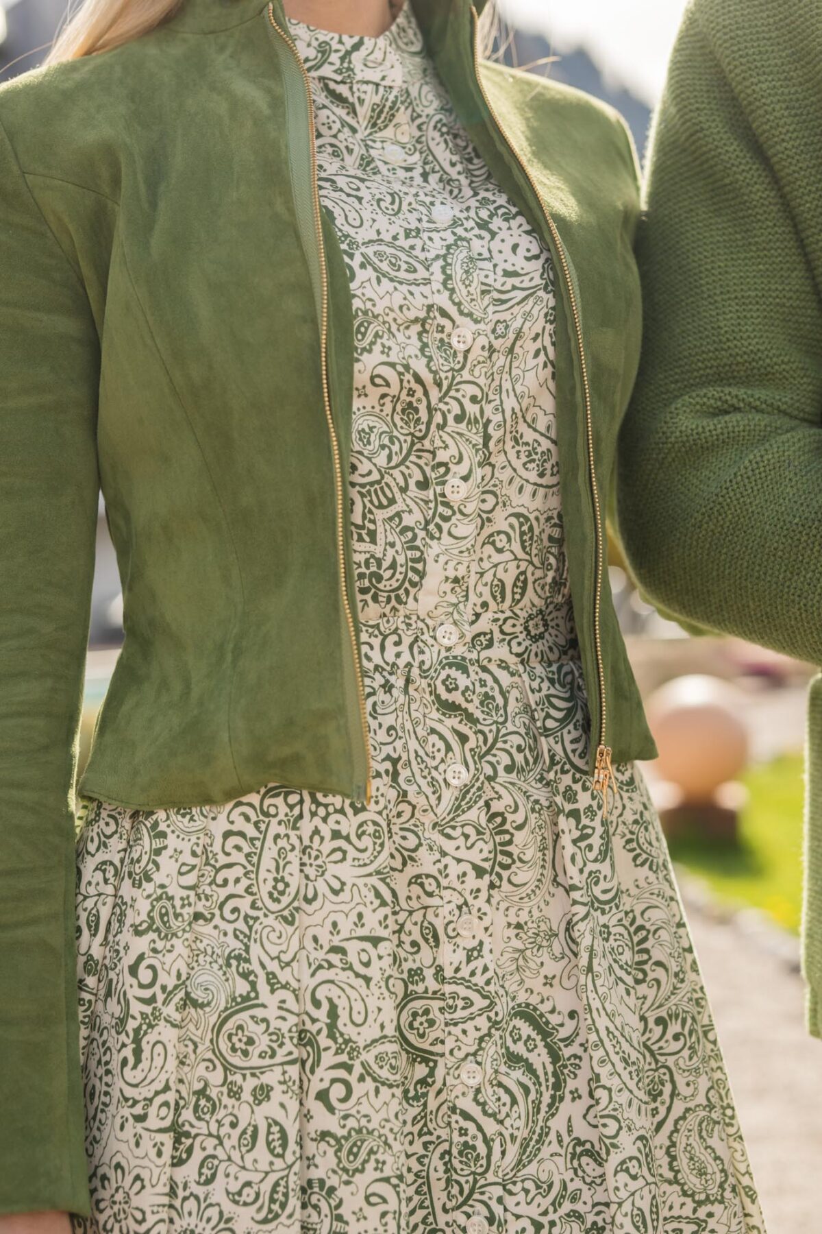 Damenkleid mit Paisleymuster – Bild 3