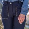 Hose mit aufgesetzen Taschen dunkelblau - Image 2