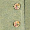Strickjacke mit Kellerfalten hellgrün – Bild 4