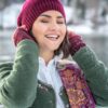 kurze Strickjacke mit Stickerei grün – Bild 3