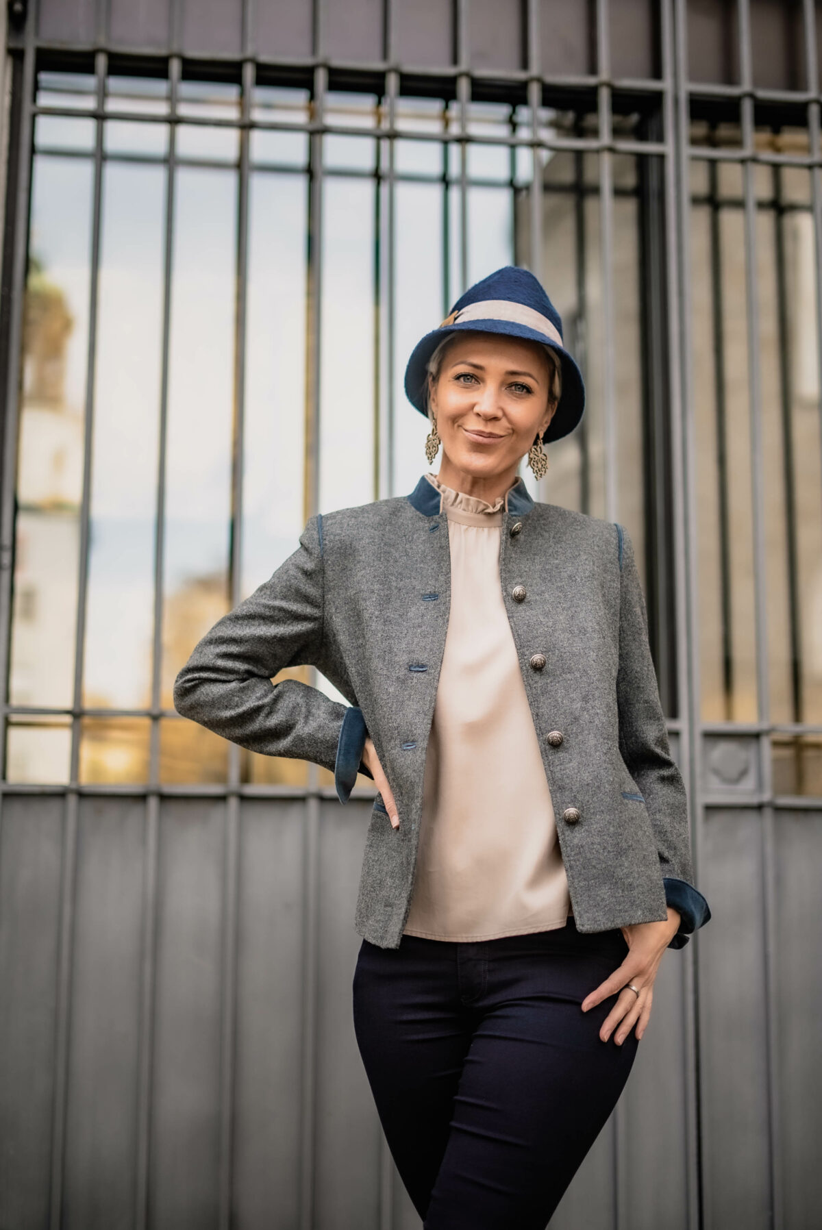 Damenjacke aus Loden