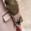 Gehrock in taupe mit grün – Bild 2