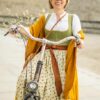 Dirndl "Toni" in salbei-kurkuma – Bild 7