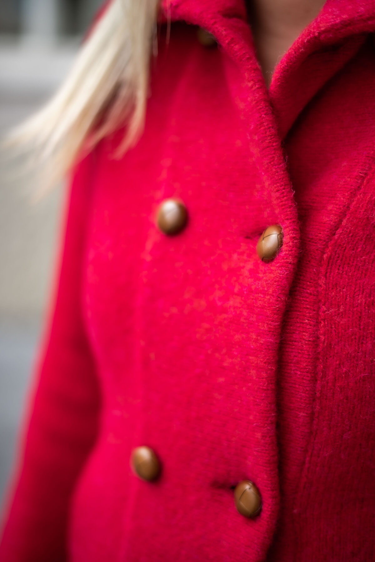 Strickjacke Stehkragen – Bild 3