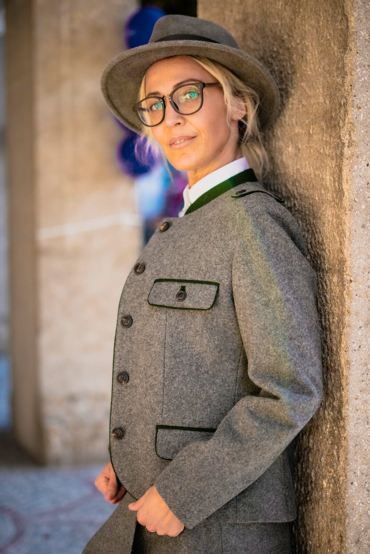Damen Lodenjacke