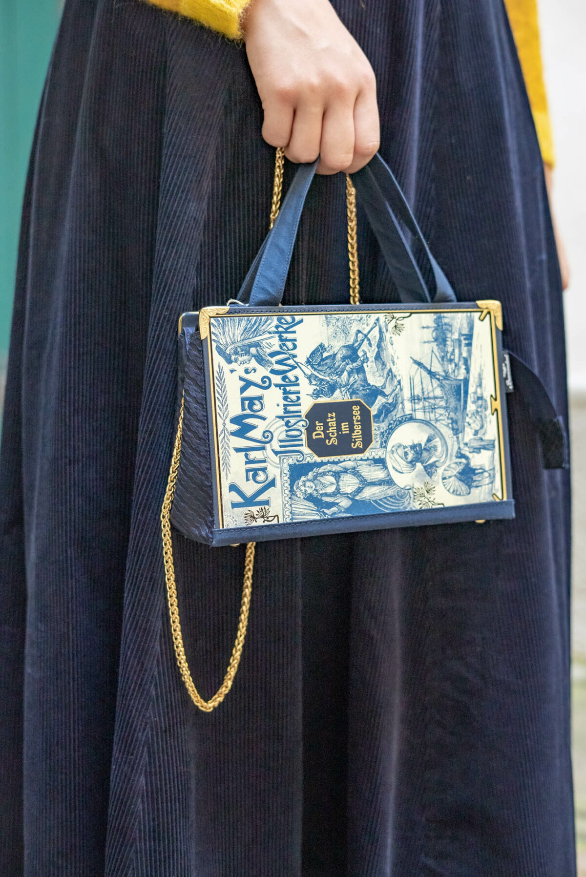 Buchtasche "Karl May" Unikat