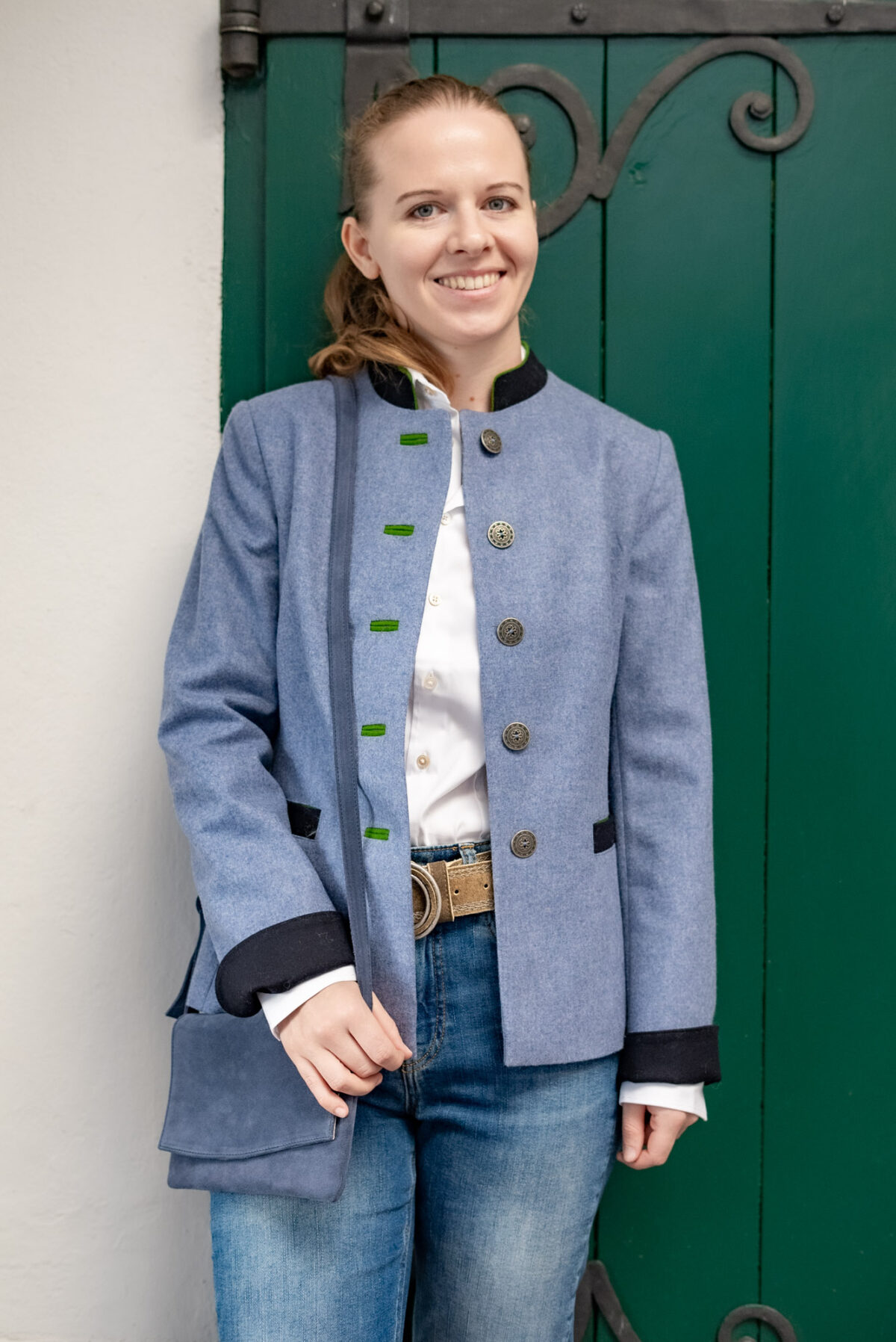 Damenjacke aus Loden