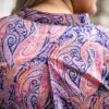 Bluse mit verdeckter Knopfleiste – Bild 4