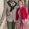 Stehkragenjacke in pink - Image 4