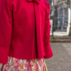 Stehkragenjacke in pink - Image 2
