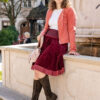 Cordjacke koralle – Bild 4