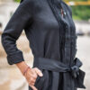 Leinen Blusenkleid – Bild 4