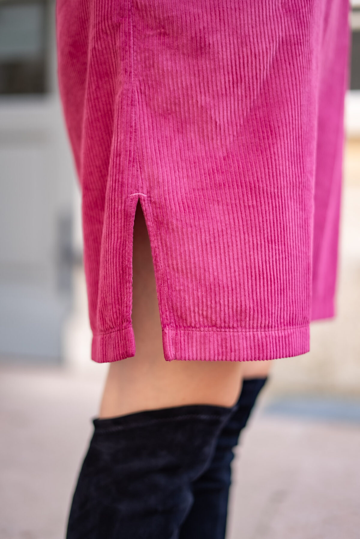 Cordkleid Beere – Bild 2