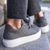 Wollhose anthrazit – Bild 2