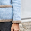 Strickgehrock hellblau/beige - Image 4