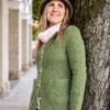 Strickjacke ahorngrün – Bild 3