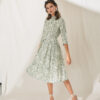 Damenkleid mit Paisleymuster – Bild 4