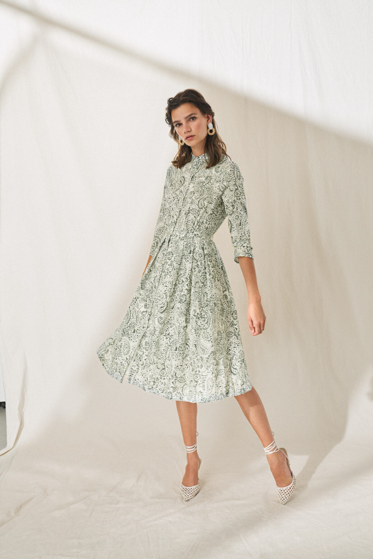 Damenkleid mit Paisleymuster – Bild 4