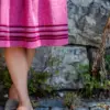 Kurzarmkleid Beere – Bild 3