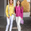 Leinenbluse pink – Bild 2