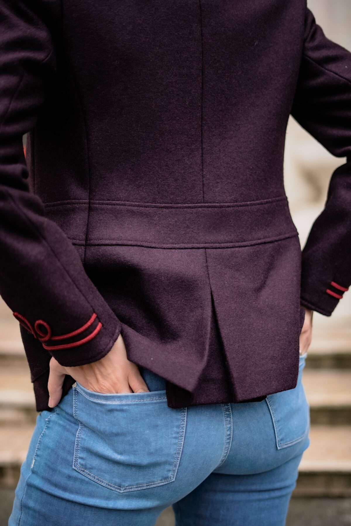 Damenblazer mit Stehkragen – Bild 7