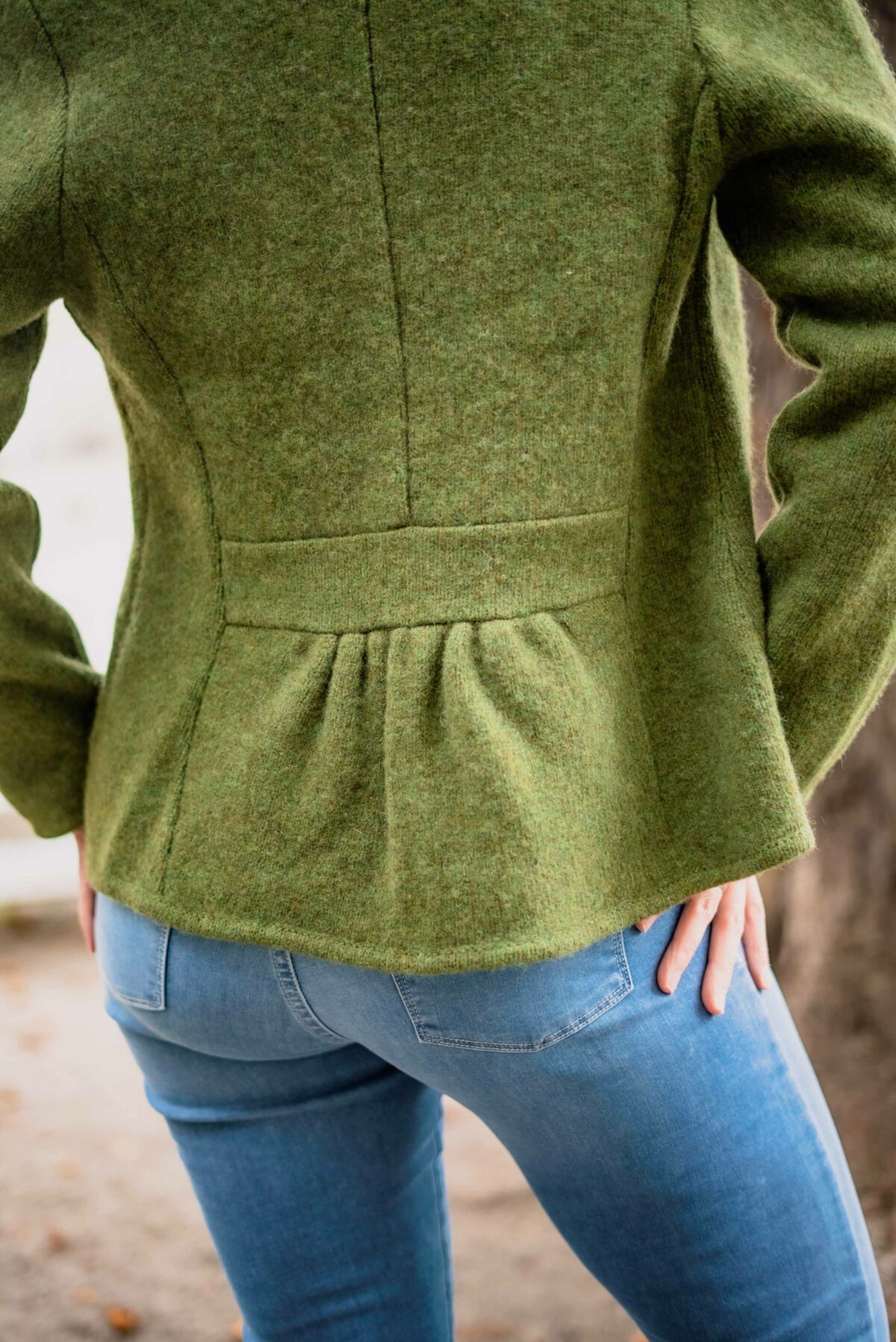 Walkblazer mit Pelzkragen – Bild 4