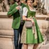 Lodendirndl mit Seidenschürze – Bild 6