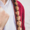 Jacke in bordeaux mit Nerz – Bild 6