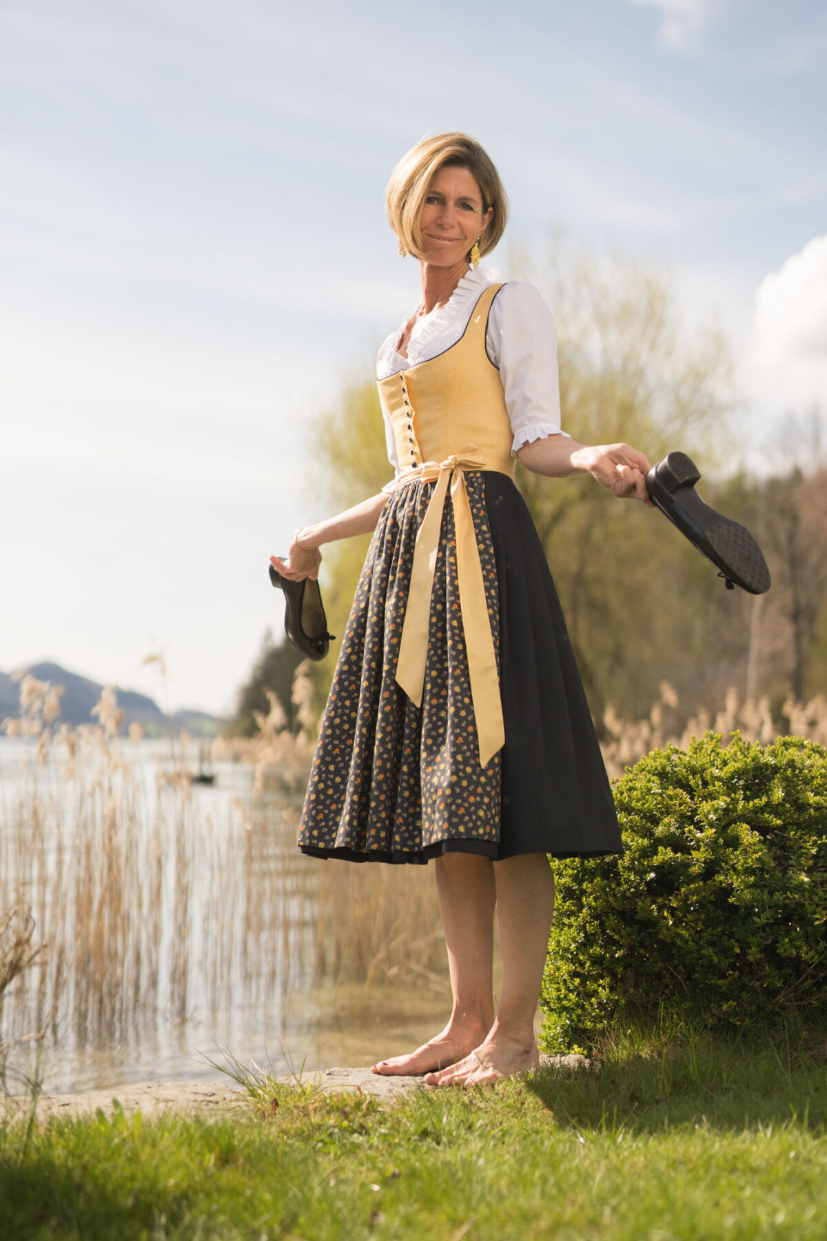 Heimatwerk Dirndl Flora