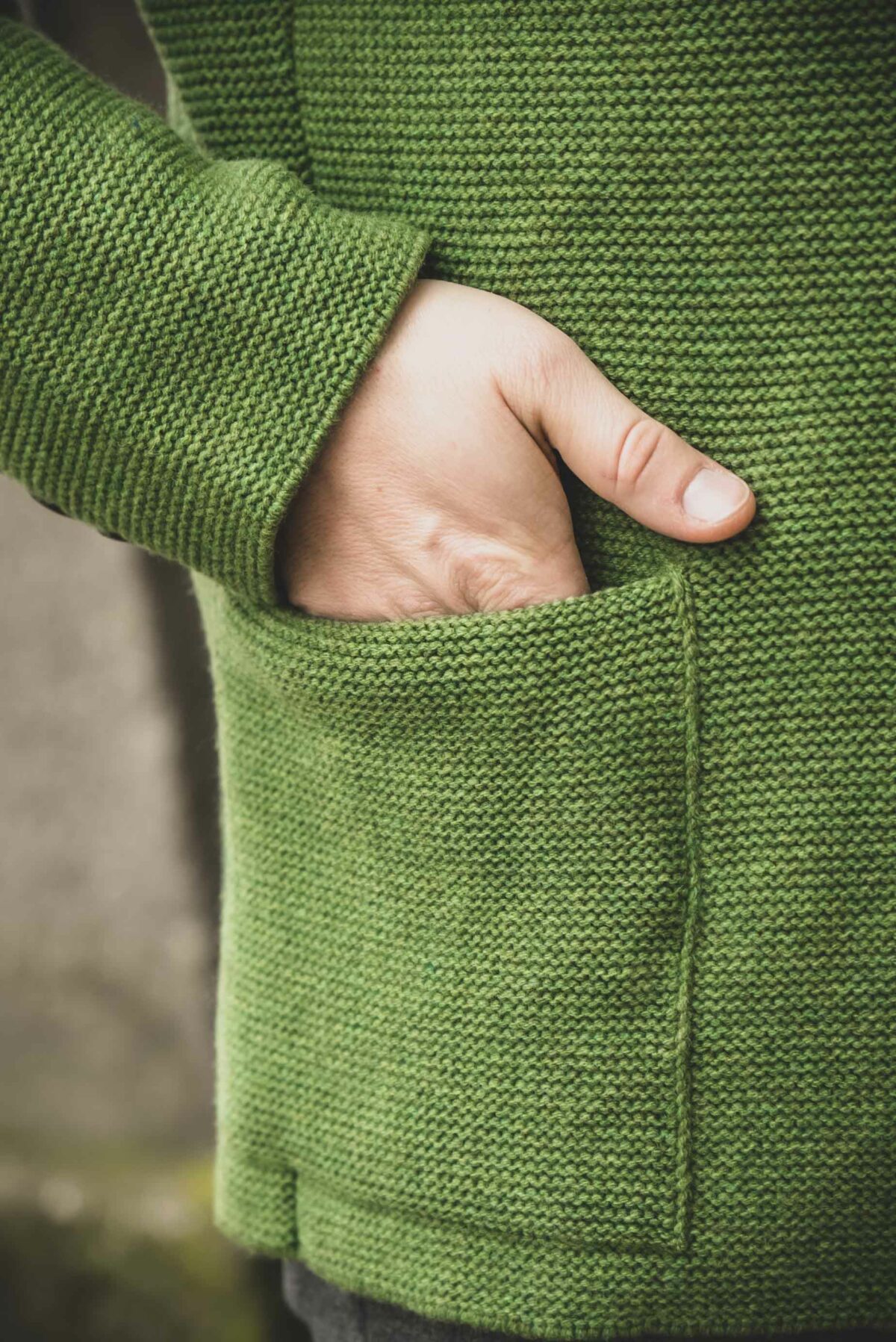 Herrenstrickjacke – Bild 5