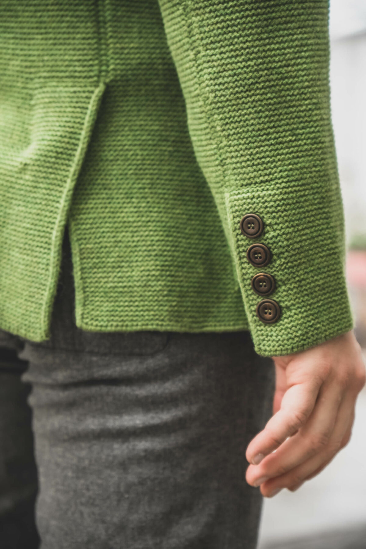 Herrenstrickjacke – Bild 4