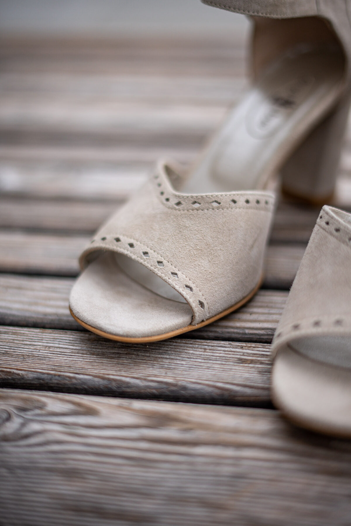 Damensandalette aus Ziegenvelour – Bild 3