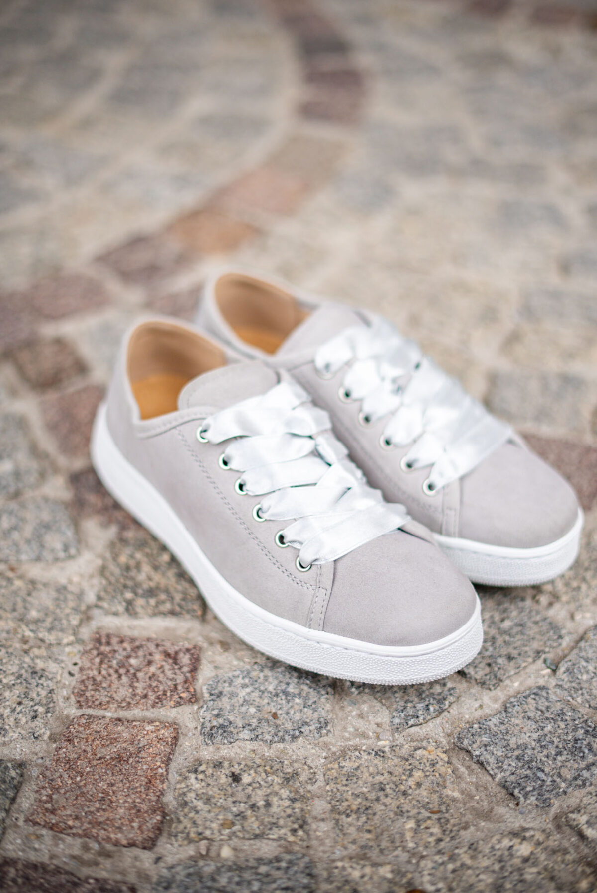 Damensneaker aus Ziegenvelour