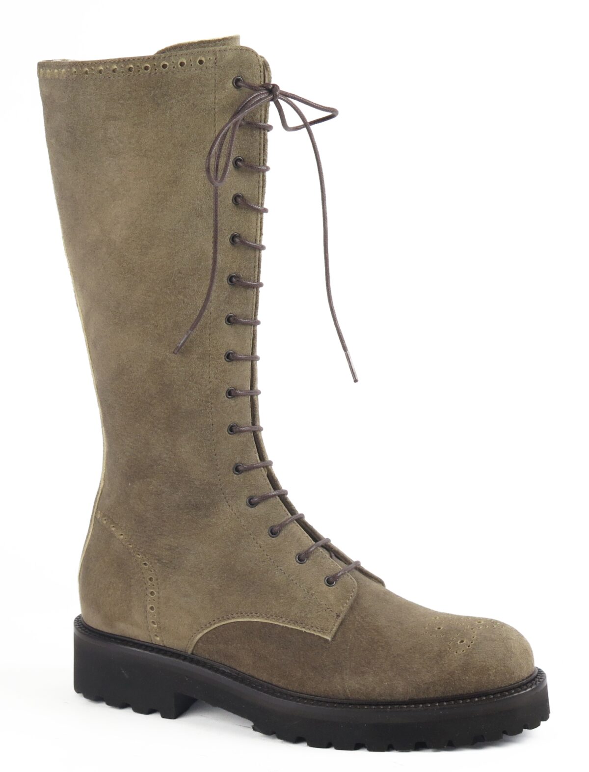 Damenstiefel geschnürt Antikbock