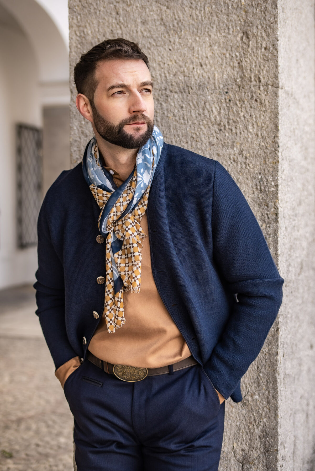 Herrenhose marine – Bild 2