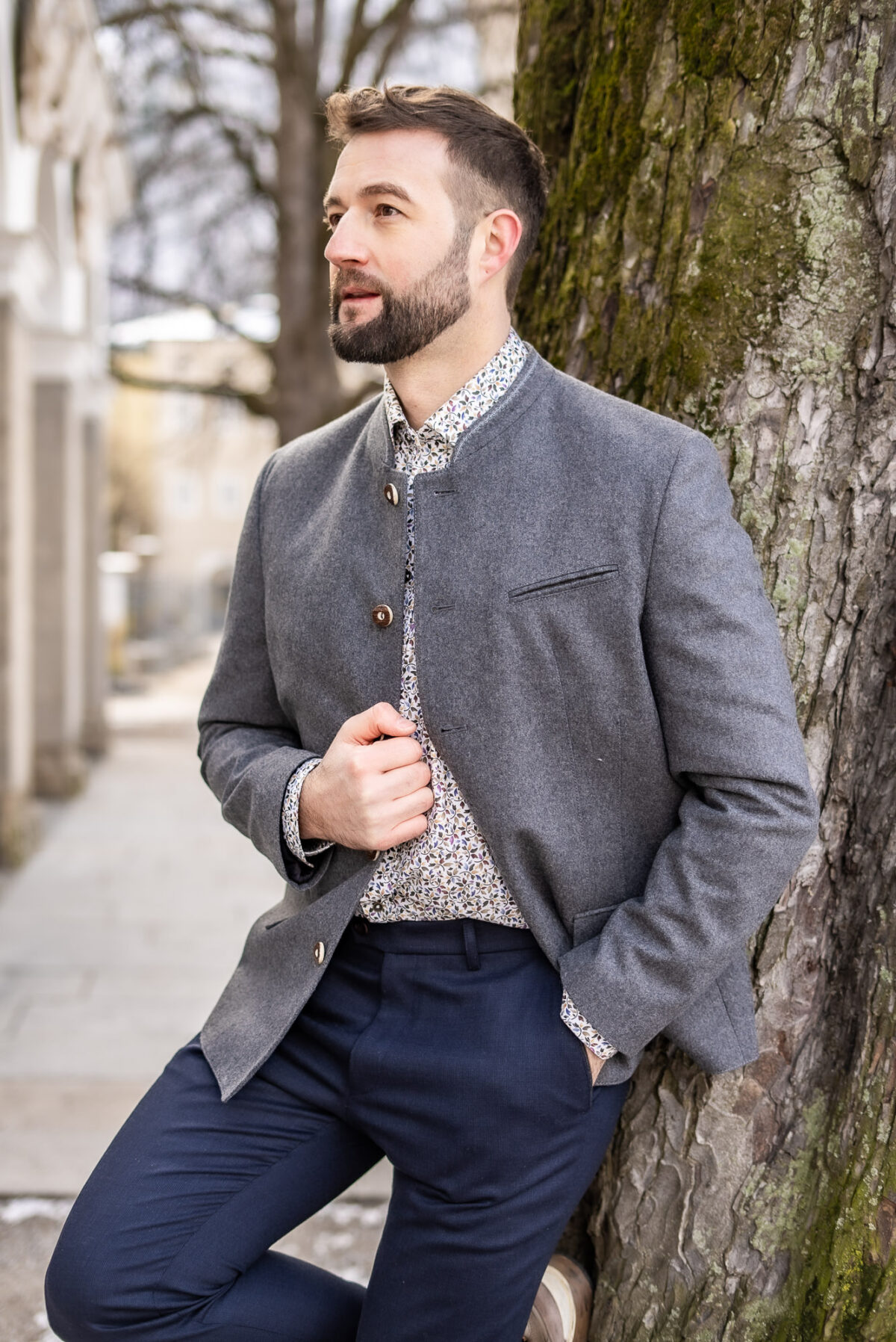 Herrenjacke Loden