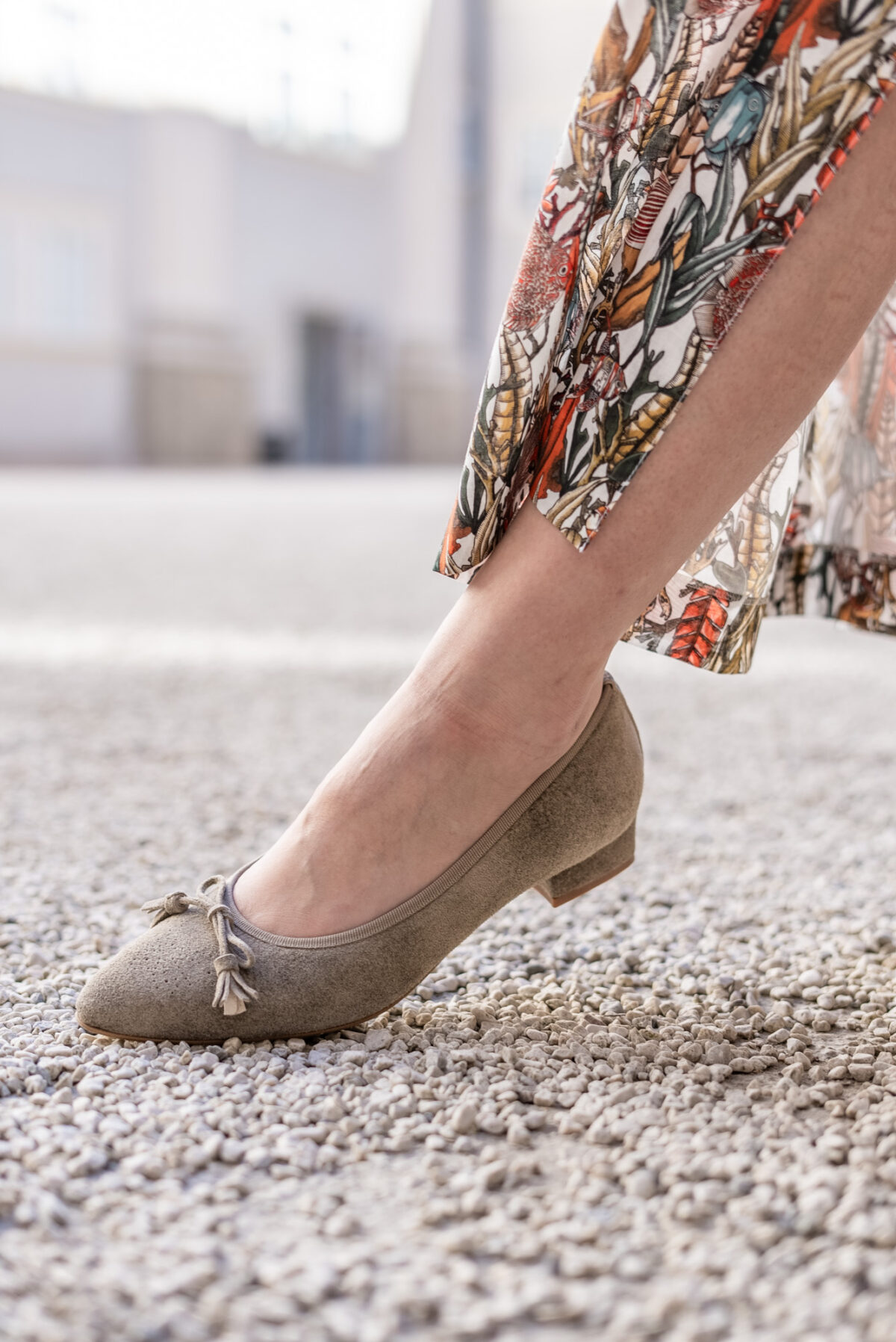 Damenschuh Antikbock